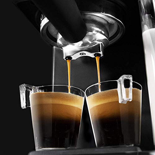 Cecotec Power Instant-ccino 20 - Cafetera Semiautomatica, Presión 20 Bares, Capacidad de 1,4l, 6 Funciones, Calentador por Thermoblock, Control Táctil, Tanque de leche, 1350 W Cecotec Power Instant-ccino 20 - Cafetera Semiautomatica, Presión 20 Bares, Capacidad de 1,4l, 6 Funciones, Calentador por Thermoblock, Control Táctil, Tanque de leche, 1350 W