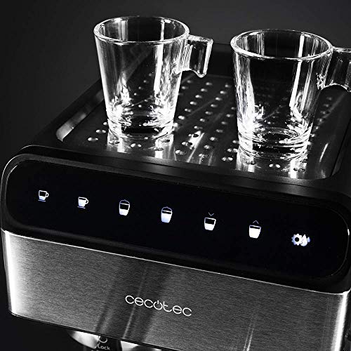 Cecotec Power Instant-ccino 20 - Cafetera Semiautomatica, Presión 20 Bares, Capacidad de 1,4l, 6 Funciones, Calentador por Thermoblock, Control Táctil, Tanque de leche, 1350 W Cecotec Power Instant-ccino 20 - Cafetera Semiautomatica, Presión 20 Bares, Capacidad de 1,4l, 6 Funciones, Calentador por Thermoblock, Control Táctil, Tanque de leche, 1350 W