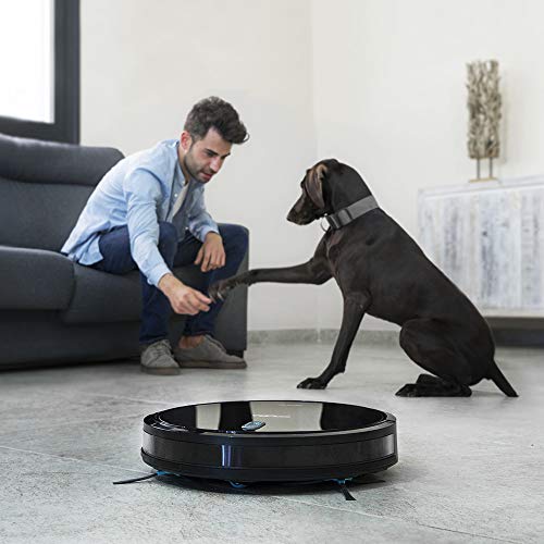 Cecotec Robot aspirador y fregasuelos Conga 1090 Connected, APP control, Aspira, Barre, Friega y pasa la Mopa, 1400Pa, Cepillo especial Mascotas, Fregado inteligente, Control por Voz Alexa y Google Cecotec Robot aspirador y fregasuelos Conga 1090 Connected, APP control, Aspira, Barre, Friega y pasa la Mopa, 1400Pa, Cepillo especial Mascotas, Fregado inteligente, Control por Voz Alexa y Google