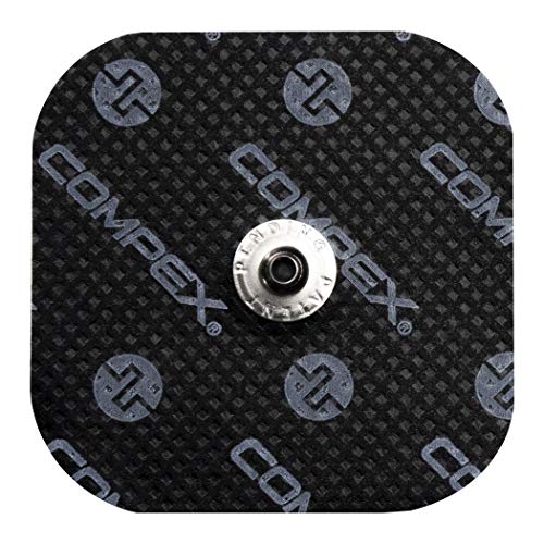 CefarCompex 6260760 - Electrodos Easysnap Performance, 5 X 5 cm, color azul CefarCompex 6260760 - Electrodos Easysnap Performance, 5 X 5 cm, color azul