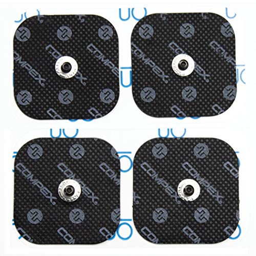 CefarCompex 6260760 - Electrodos Easysnap Performance, 5 X 5 cm, color azul CefarCompex 6260760 - Electrodos Easysnap Performance, 5 X 5 cm, color azul