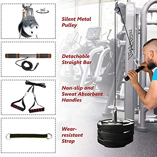 CELLTEK Entrenador de muñeca para antebrazo, antebrazo, entrenamiento de brazo, entrenamiento, levantamiento de pesas en casa, gimnasio, polea de cable CELLTEK Entrenador de muñeca para antebrazo, antebrazo, entrenamiento de brazo, entrenamiento, levantamiento de pesas en casa, gimnasio, polea de cable