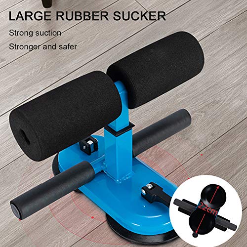 Centeraly Barra Sit-up autoaspirante, dispositivo de soporte para sentadillas portátil ajustable con doble ventosa y espuma suave gruesa, mini barra del suelo abdominal para herramientas de gimnasio Centeraly Barra Sit-up autoaspirante, dispositivo de soporte para sentadillas portátil ajustable con doble ventosa y espuma suave gruesa, mini barra del suelo abdominal para herramientas de gimnasio