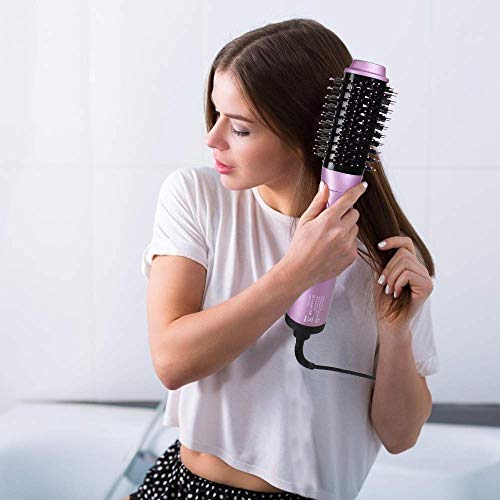 Cepillo Secador de Pelo, QUARED 3 en 1 Secador Moldeador Rizador y Plancha, 3 Modos, Secado Rápido Modelado Peine de Aire Caliente para Todo Tipo de Cabello Cepillo Secador de Pelo, QUARED 3 en 1 Secador Moldeador Rizador y Plancha, 3 Modos, Secado Rápido Modelado Peine de Aire Caliente para Todo Tipo de Cabello