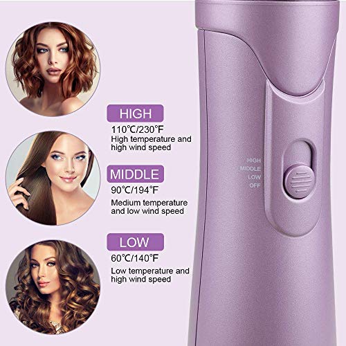 Cepillo Secador de Pelo, QUARED 3 en 1 Secador Moldeador Rizador y Plancha, 3 Modos, Secado Rápido Modelado Peine de Aire Caliente para Todo Tipo de Cabello Cepillo Secador de Pelo, QUARED 3 en 1 Secador Moldeador Rizador y Plancha, 3 Modos, Secado Rápido Modelado Peine de Aire Caliente para Todo Tipo de Cabello