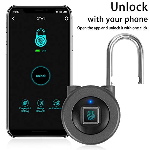 cerradura de huellas digitales,Candado de Puerta/Cerradura Cifrado/cerradura electronica Carga USB Impermeable cerradura de huellas digitales,Candado de Puerta/Cerradura Cifrado/cerradura electronica Carga USB Impermeable