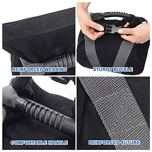 CestMall Peso Kettlebell la Bolsa de Arena, Ajustable formación Pesas Lleno de Entrenamiento de Fitness Bolsa manija cómoda de la Hebilla de Bloqueo de la Bolsa de Arena portátil CestMall Peso Kettlebell la Bolsa de Arena, Ajustable formación Pesas Lleno de Entrenamiento de Fitness Bolsa manija cómoda de la Hebilla de Bloqueo de la Bolsa de Arena portátil