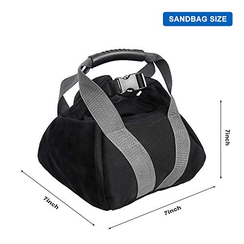 CestMall Peso Kettlebell la Bolsa de Arena, Ajustable formación Pesas Lleno de Entrenamiento de Fitness Bolsa manija cómoda de la Hebilla de Bloqueo de la Bolsa de Arena portátil CestMall Peso Kettlebell la Bolsa de Arena, Ajustable formación Pesas Lleno de Entrenamiento de Fitness Bolsa manija cómoda de la Hebilla de Bloqueo de la Bolsa de Arena portátil