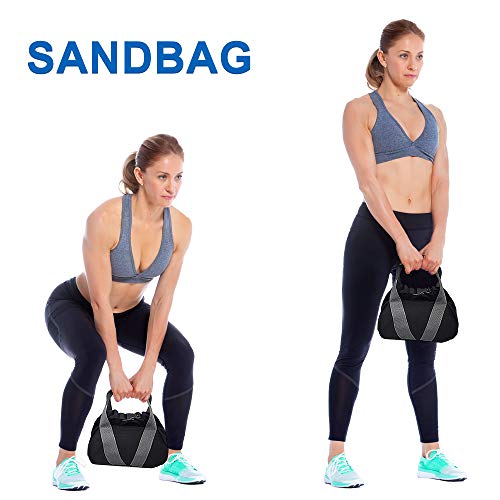 CestMall Peso Kettlebell la Bolsa de Arena, Ajustable formación Pesas Lleno de Entrenamiento de Fitness Bolsa manija cómoda de la Hebilla de Bloqueo de la Bolsa de Arena portátil CestMall Peso Kettlebell la Bolsa de Arena, Ajustable formación Pesas Lleno de Entrenamiento de Fitness Bolsa manija cómoda de la Hebilla de Bloqueo de la Bolsa de Arena portátil