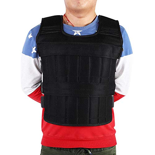 Chaleco con Peso Chaleco Transpirable con Peso de 15 kg Chaqueta de Entrenamiento de Fuerza para Entrenamiento físico Chaleco con Peso Chaleco Transpirable con Peso de 15 kg Chaqueta de Entrenamiento de Fuerza para Entrenamiento físico