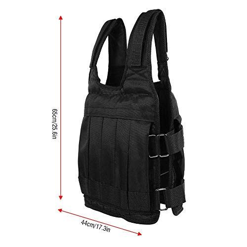 Chaleco pesado, resistente de 50 kg con peso para entrenamiento físico Chaleco pesado, resistente de 50 kg con peso para entrenamiento físico