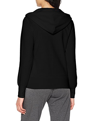 Champion Mujer - Sudadera con Capucha y Cremallera Classic Small Logo - Negro, L Champion Mujer - Sudadera con Capucha y Cremallera Classic Small Logo - Negro, L
