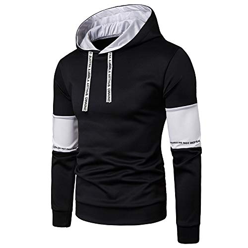 chándal Completo para Hombre, Moda Slim fit otoño e Invierno Conjunto Deportivo de Manga Larga Casual Sudadera con Capucha + Pantalones Deportivos Conjuntos