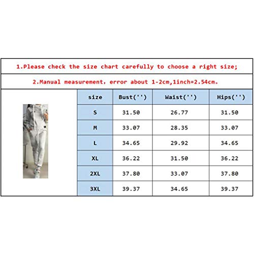 Chándal de 2 piezas para mujer, con manga larga, forro cálido, sudadera con capucha y pantalón deportivo de running, S-5XL azul claro XL Chándal de 2 piezas para mujer, con manga larga, forro cálido, sudadera con capucha y pantalón deportivo de running, S-5XL azul claro XL