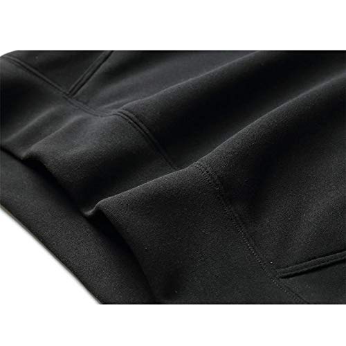 Chandal Hombre Completo, Sudadera Y Pantalón Deportivo para Hombre, 2 Piezas De Traje Deportivo De Puro Algodón (s-3xl) Black-M Chandal Hombre Completo, Sudadera Y Pantalón Deportivo para Hombre, 2 Piezas De Traje Deportivo De Puro Algodón (s-3xl) Black-M