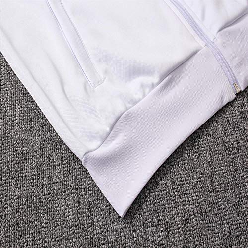 Chaqueta de fĂștbol con Cremallera Completa Collar de simulaciĂłn Manga Larga Cuello Acanalado Cuello Alto @ 2_L Chaqueta de fĂștbol con Cremallera Completa Collar de simulaciĂłn Manga Larga Cuello Acanalado Cuello Alto @ 2_L