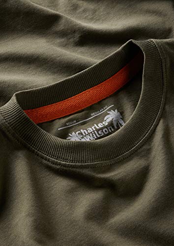 Charles Wilson 5er Packung Einfarbige T-Shirts mit Rundhalsausschnitt (X-Large, Mixed Essentials Type 23)