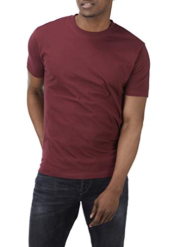 Charles Wilson Paquete 5 Camisetas Cuello Redondo Lisas (Medium, Essentials)