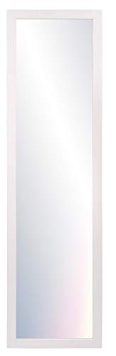 Chely Intermarket, Espejo de Pared Cuerpo Entero 35x140cm(Marco Exterior 42x147cm) MOD-128(Blanco-Liso) Forma Rectangular | Decoración de salón, recibidor, Dormitorio (128-35x140-6,15) Chely Intermarket, Espejo de Pared Cuerpo Entero 35x140cm(Marco Exterior 42x147cm) MOD-128(Blanco-Liso) Forma Rectangular | Decoración de salón, recibidor, Dormitorio (128-35x140-6,15)