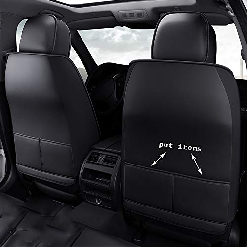 Chemu Juego de fundas para asientos de coche, de piel sintética, cerradas, universales, para Seat Altea, Arona, Arona, Ateca, Exeo, Ibiza, 6L, 6J, Toledo Chemu Juego de fundas para asientos de coche, de piel sintética, cerradas, universales, para Seat Altea, Arona, Arona, Ateca, Exeo, Ibiza, 6L, 6J, Toledo
