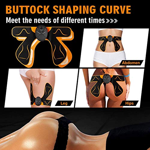 CHENAN EMS Hips Electroestimulador Muscular,Electroestimulador Gluteos,EMS Gluteos Estimulador de Glúteos Herramientas Nalgas HipTrainer para la Cadera，Shape and Fix The Buttocks