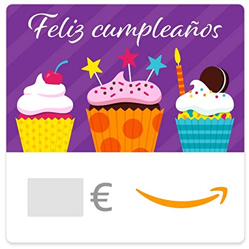 Cheques Regalo de Amazon.es - E-mail - Cupcakes (Cumpleaños)