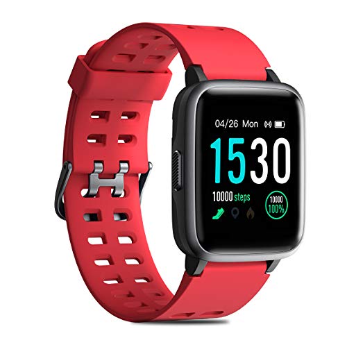 CHEREEKI Reloj Deportivo, IP68 Reloj Inteligente 1.3" con Monitor de Ritmo Cardíaco, Pulsera Actividad para Xiaomi Detecta Datos de Ejercicios de Interior como Saltar la Comba, Correr en Cinta, etc CHEREEKI Reloj Deportivo, IP68 Reloj Inteligente 1.3" con Monitor de Ritmo Cardíaco, Pulsera Actividad para Xiaomi Detecta Datos de Ejercicios de Interior como Saltar la Comba, Correr en Cinta, etc