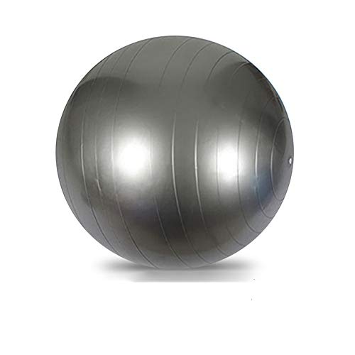 Chiatai Pelota de Ejercicio, Soportes para Pelotas de Gimnasia con Bomba rápida Pelota de Parto para Yoga, Pilates, Fitness, Embarazo, Gris, 45 cm