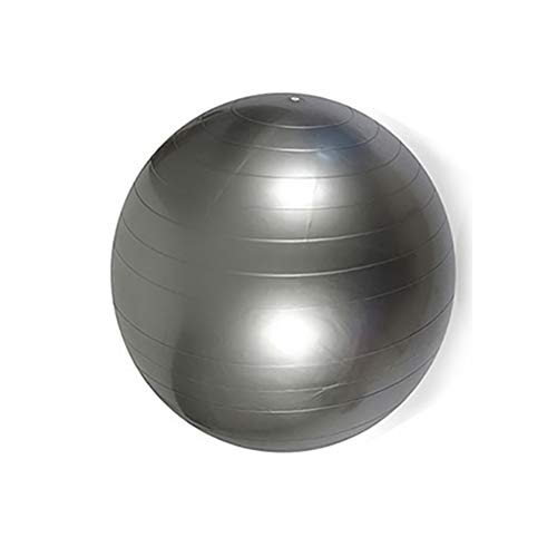 Chiatai Pelota de Ejercicio, Soportes para Pelotas de Gimnasia con Bomba rápida Pelota de Parto para Yoga, Pilates, Fitness, Embarazo, Gris, 45 cm