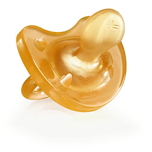 Chicco Phisio Soft - Chupete todo goma de látex para 16-36 meses caucho
