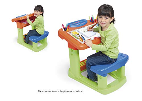 Chicos - Mi Pupitre Extensible, Pupitre Infantil con Cajón, a partir de 24 Meses, Multicolor, 57.5 X 75.5 X 58 cm Chicos - Mi Pupitre Extensible, Pupitre Infantil con Cajón, a partir de 24 Meses, Multicolor, 57.5 X 75.5 X 58 cm