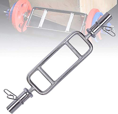 CHIYA 34" Profesional Barra de Pesas Olímpica,Barra de Curl Cromado y Estriado,Barra de Entrenamiento de Tríceps y Bíceps para Entrenamiento Muscular CHIYA 34" Profesional Barra de Pesas Olímpica,Barra de Curl Cromado y Estriado,Barra de Entrenamiento de Tríceps y Bíceps para Entrenamiento Muscular