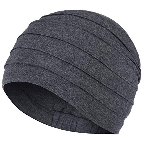 Christine Headwear Turbante Yoga Uni Bamboo by Gorro quimioterapiapañuelo para Cabeza (Talla única - Azul-Melange) Christine Headwear Turbante Yoga Uni Bamboo by Gorro quimioterapiapañuelo para Cabeza (Talla única - Azul-Melange)