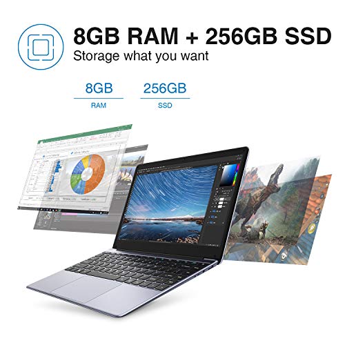 CHUWI HeroBook Pro Ordenador Portátil Ultrabook 14.1' Intel Gemini Lake N4000 hasta 2.6 GHz, 4K 1920*1080, Windows 10, 8G RAM 256G SSD, WiFi, USB 3.0, 38Wh CHUWI HeroBook Pro Ordenador Portátil Ultrabook 14.1' Intel Gemini Lake N4000 hasta 2.6 GHz, 4K 1920*1080, Windows 10, 8G RAM 256G SSD, WiFi, USB 3.0, 38Wh