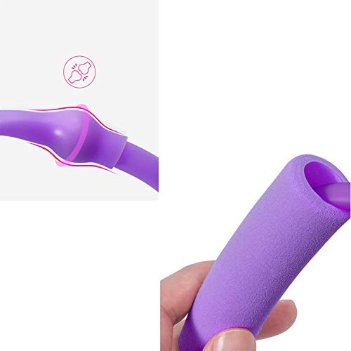 CHYSJ Bandas de Resistencia para Mujeres, Figura 8 Bandas de Entrenamiento de Forma Resistencia Fitness Bandas elásticas para el Ejercicio, Bandas de Tire con Asas de espu Blue