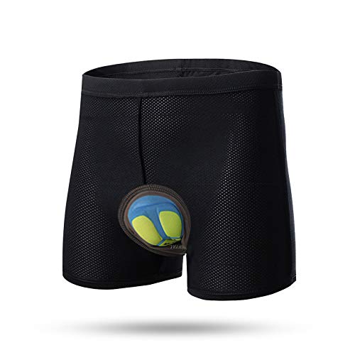 Ciclismo Hombre Pantalones Cortos de Bicicleta 4D Gel de sílice Acolchado Ciclismo Calzoncillos Ropa Interior de Bicicleta MTB Bicicleta Pantalones Cortos(Verde, XL) Ciclismo Hombre Pantalones Cortos de Bicicleta 4D Gel de sílice Acolchado Ciclismo Calzoncillos Ropa Interior de Bicicleta MTB Bicicleta Pantalones Cortos(Verde, XL)