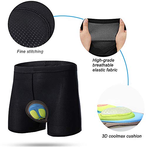 Ciclismo Hombre Pantalones Cortos de Bicicleta 4D Gel de sílice Acolchado Ciclismo Calzoncillos Ropa Interior de Bicicleta MTB Bicicleta Pantalones Cortos(Verde, XL) Ciclismo Hombre Pantalones Cortos de Bicicleta 4D Gel de sílice Acolchado Ciclismo Calzoncillos Ropa Interior de Bicicleta MTB Bicicleta Pantalones Cortos(Verde, XL)