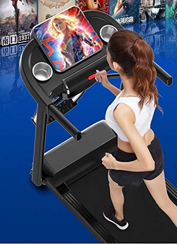 Cinta de Correr 1.5HP Multifuncional con Masaje Plegable absorción de Impactos máquina de Correr Ultra silenciosa 220LB Capacidad máxima para Gimnasio en casa