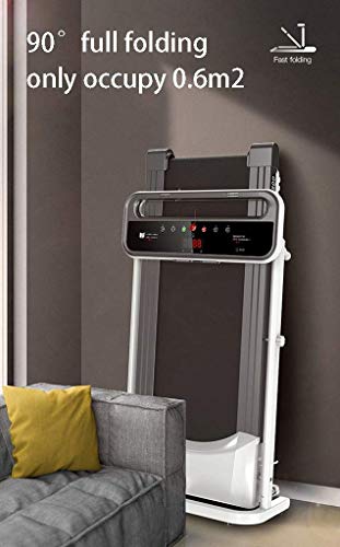 Cinta de Correr 2.0HP Máquina para Correr Plegable Instalación Gratuita con Monitor LED Máquina de Correr para Caminar con absorción de Impactos de Silicona para Apartamentos pequeños Gimnasio Capaci Cinta de Correr 2.0HP Máquina para Correr Plegable Instalación Gratuita con Monitor LED Máquina de Correr para Caminar con absorción de Impactos de Silicona para Apartamentos pequeños Gimnasio Capaci