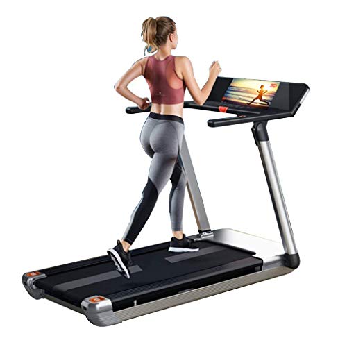 Cinta de Correr 3.0HP, instalación Gratuita, Plegable, silenciosa, para Caminar, máquina para Correr, absorción de Impactos, Pantalla LCD para Apartamentos pequeños, Oficina en casa, 264LB, Capacidad