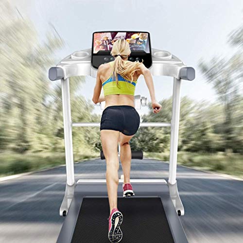 Cinta de Correr 3.0HP Máquina para Correr Plegable Instalación Gratuita con Monitor LED Prueba de Velocidad Máquina para Correr para Caminar para Apartamentos pequeños Gimnasio Capacidad máxima de 28 Cinta de Correr 3.0HP Máquina para Correr Plegable Instalación Gratuita con Monitor LED Prueba de Velocidad Máquina para Correr para Caminar para Apartamentos pequeños Gimnasio Capacidad máxima de 28