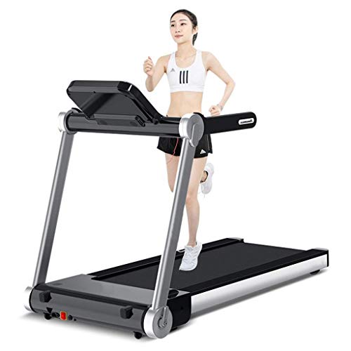 Cinta de Correr 3.0HP Máquina para Correr Plegable Instalación Gratuita con Monitor LED Prueba de Velocidad Máquina para Correr para Caminar para Apartamentos pequeños Gimnasio Capacidad máxima de 26