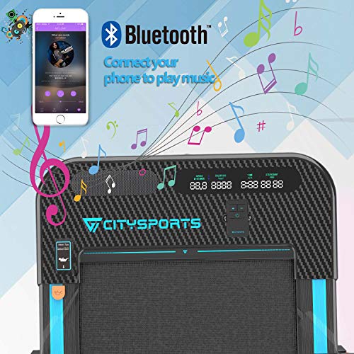 Cinta de Correr Caminar Plegable con Apoyabrazos y Control Remoto Controlables, Altavoz Bluetooth Incorporado, Velocidad 1-8 km / h Ajustable, Cinta de Correr Caminar Profesional para el Hogar Cinta de Correr Caminar Plegable con Apoyabrazos y Control Remoto Controlables, Altavoz Bluetooth Incorporado, Velocidad 1-8 km / h Ajustable, Cinta de Correr Caminar Profesional para el Hogar