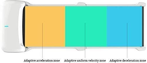 Cinta de correr de alta gama caminando caminando for correr la cinta de correr plegable a domicilio Peso de la aptitud Máquina de caminar todavía pequeña aplicación inteligente Luz deportiva Fácil de