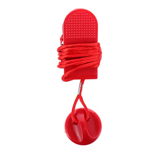 Cinta de correr magnética de BESPORTBLE con cierre magnético de seguridad universal para gimnasia doméstica, cinta de correr, cinta de correr con clip seguro, color rojo S Cinta de correr magnética de BESPORTBLE con cierre magnético de seguridad universal para gimnasia doméstica, cinta de correr, cinta de correr con clip seguro, color rojo S