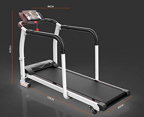 Cinta De Correr Plegable Para El Hogar, Motor 2.0H, Rehabilitación En El Hogar Cinta Rodante Ancianos Máquina Para Caminar Ejercicio Físico Recuperación De Extremidades Entrenamiento 0.5-6Km / H Cinta De Correr Plegable Para El Hogar, Motor 2.0H, Rehabilitación En El Hogar Cinta Rodante Ancianos Máquina Para Caminar Ejercicio Físico Recuperación De Extremidades Entrenamiento 0.5-6Km / H