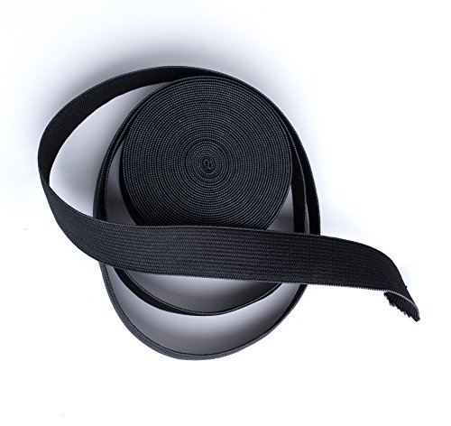 Cinta de goma elástica de 80 mm de ancho para ropa y hogar, para costura, artesanía, 25 metros, 8 cm de ancho Cinta de goma elástica de 80 mm de ancho para ropa y hogar, para costura, artesanía, 25 metros, 8 cm de ancho