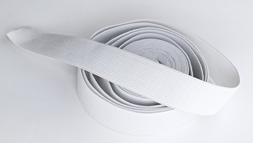 Cinta de goma elástica de 80 mm de ancho para ropa y hogar, para costura, artesanía, 25 metros, 8 cm de ancho Cinta de goma elástica de 80 mm de ancho para ropa y hogar, para costura, artesanía, 25 metros, 8 cm de ancho