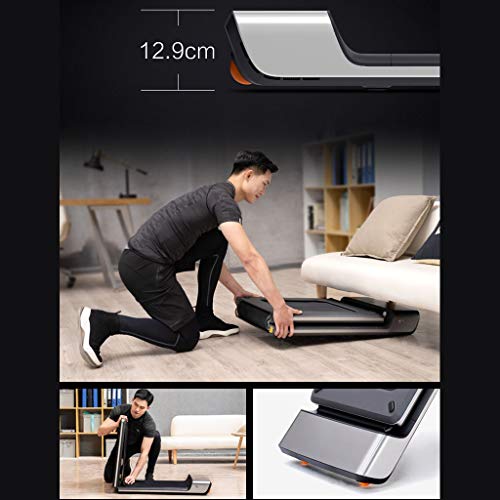 Cintas de correr Plegable Pequeña Mini máquina para Caminar Interior casera Equipo de Fitness de Oficina con Rodillos para un fácil Almacenamiento Cintas de correr Plegable Pequeña Mini máquina para Caminar Interior casera Equipo de Fitness de Oficina con Rodillos para un fácil Almacenamiento