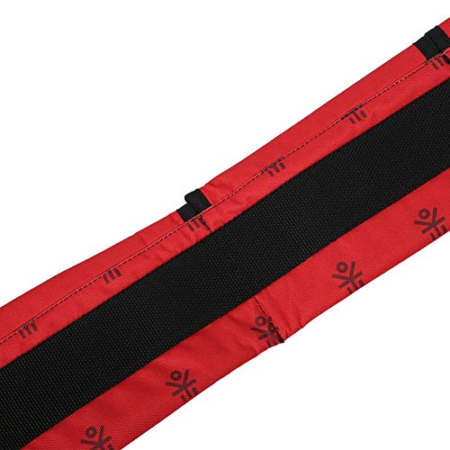 Cinturón de Buceo de Bolsillo Tipo Bolsillo, cinturón de Snorkel, Hebilla Ajustable compacta y Resistente para Buceo Libre(Red, 4 Pockets) Cinturón de Buceo de Bolsillo Tipo Bolsillo, cinturón de Snorkel, Hebilla Ajustable compacta y Resistente para Buceo Libre(Red, 4 Pockets)